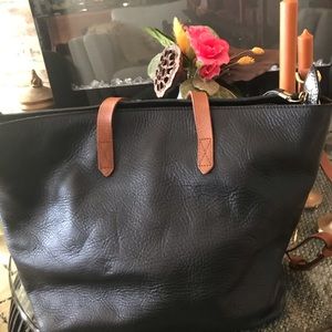 Madewell medium-sized black tote